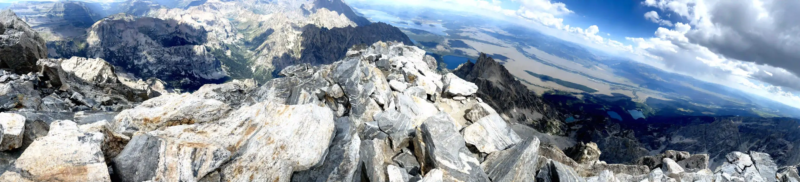 Mountain top of Grand Teton